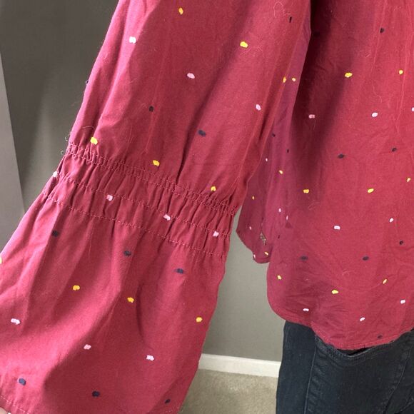 TOMMY HILFIGER Size 4 Blouse Pullover *read* 100% COTTON - Picture 4 of 12